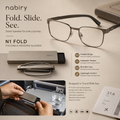 nabiry™ N-1 Fold Compact Folding Glasses
