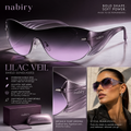 nabiry™ Lilac Veil Gradient Shield Sunglasses